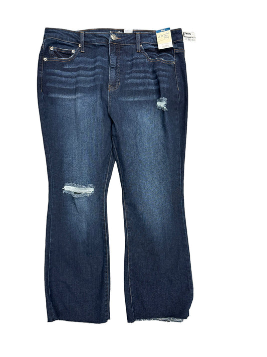 Jeans Straight By Terra & Sky  Size: 14