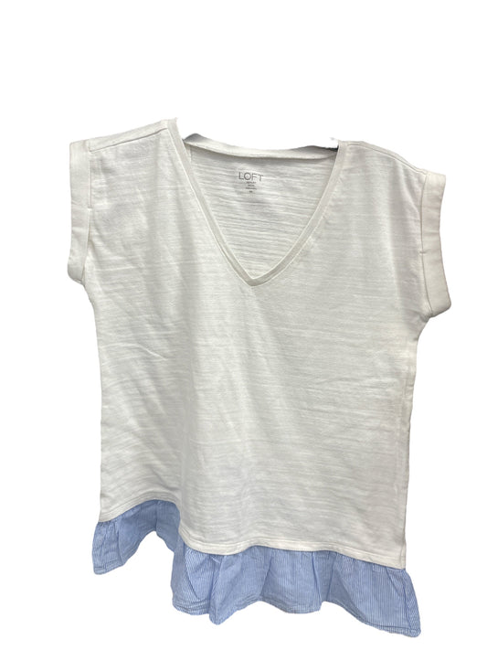 Top Short Sleeve By Loft  Size: Petite   Small