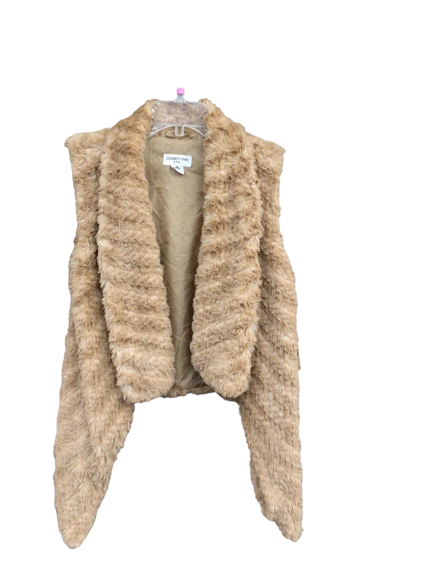 Vest Faux Fur & Sherpa By Celebrity Pink  Size: Xs