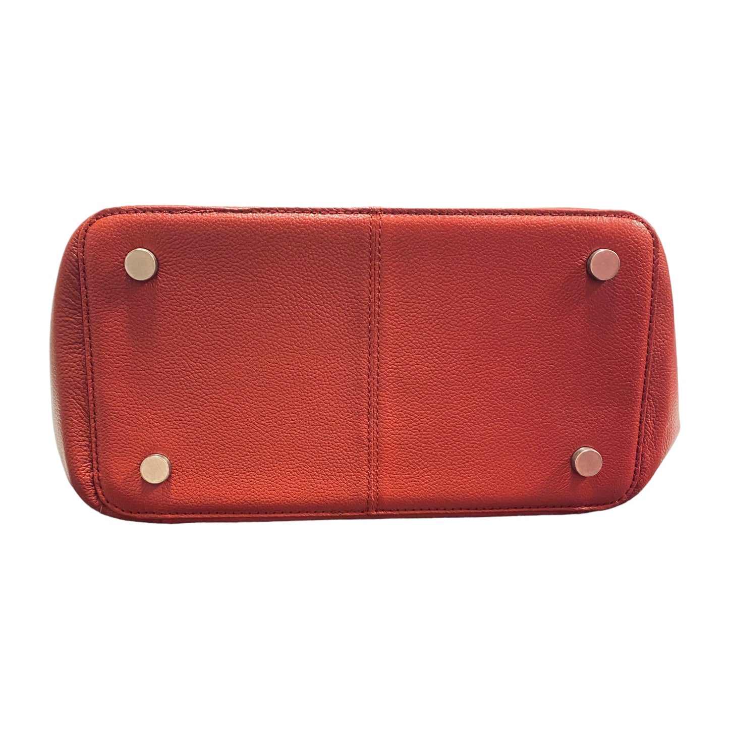Handbag Leather By ELLA SIMONE Size: Large