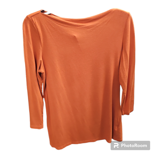Top Long Sleeve Basic By Adrienne Vittadini  Size: M