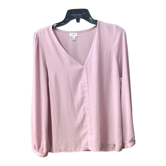 Top Long Sleeve By J Crew  Size: 6