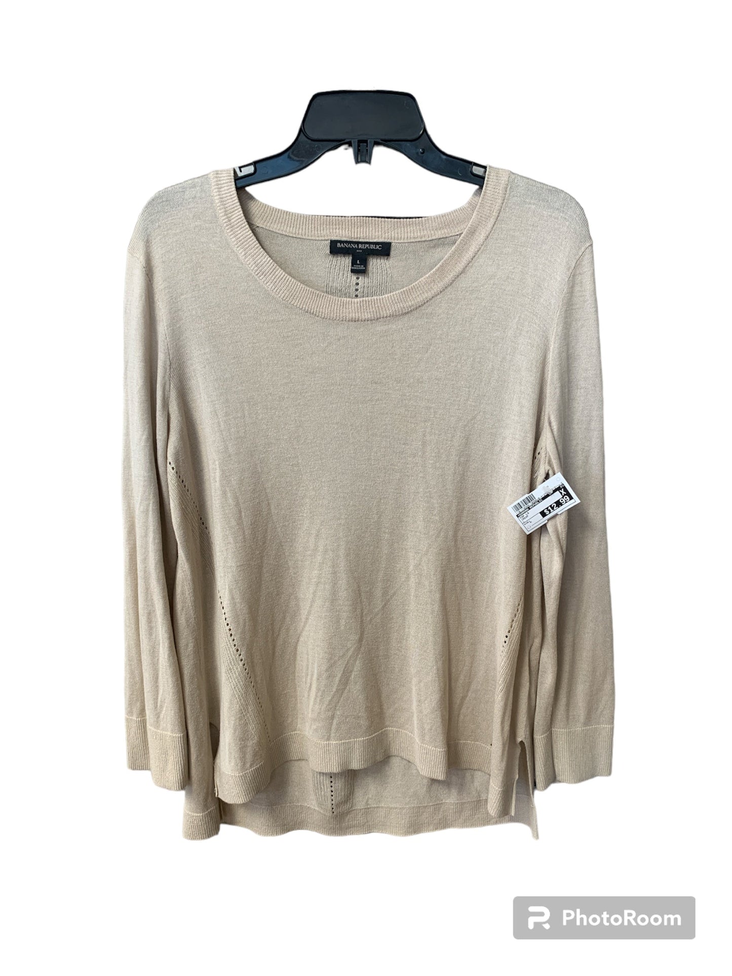 Top Long Sleeve By Banana Republic  Size: L