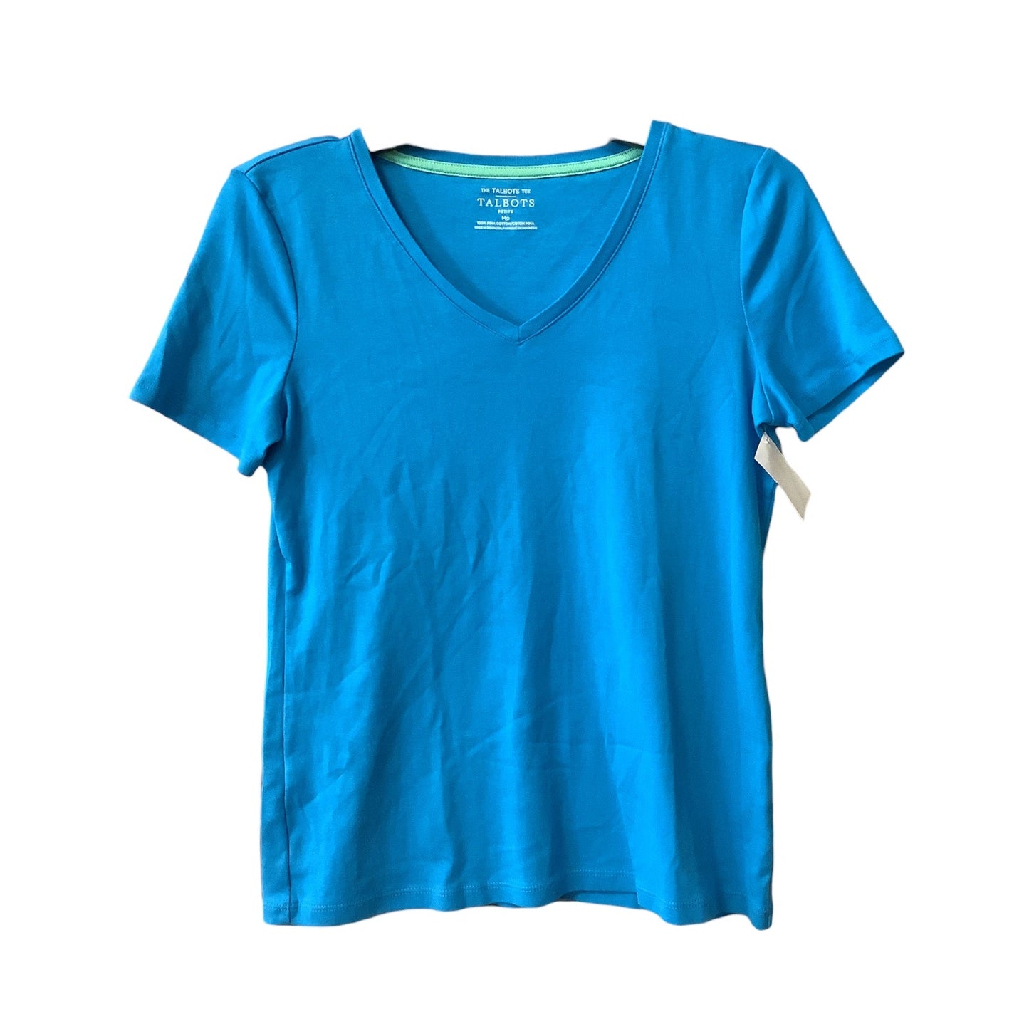 Top Short Sleeve Basic By Talbots  Size: M