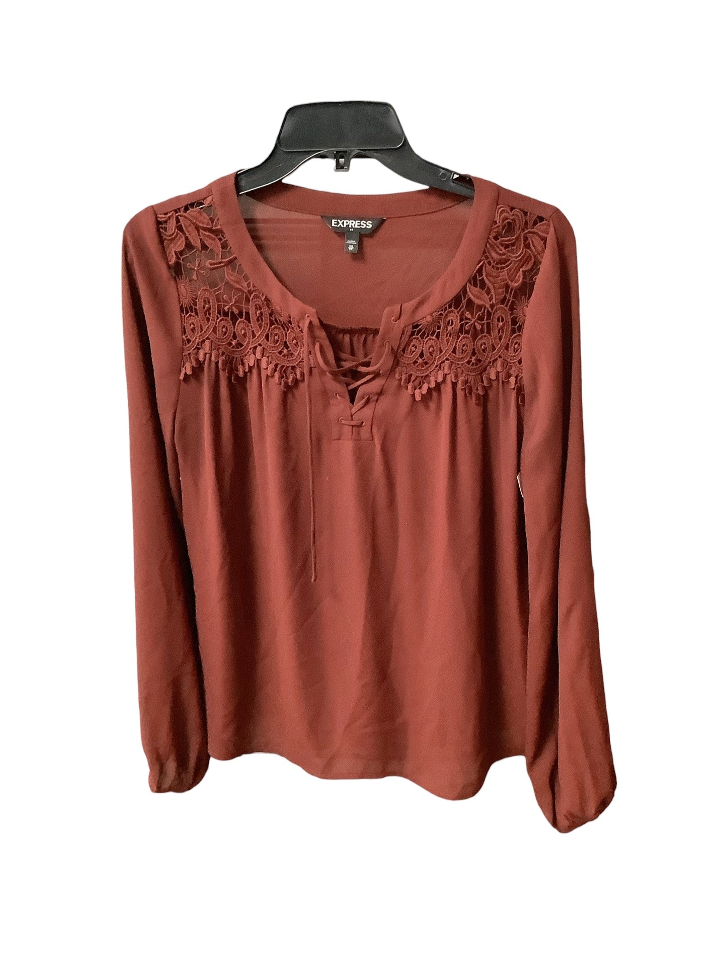 Top Long Sleeve By Express  Size: Xs