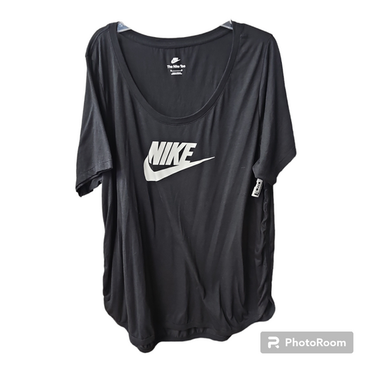 Athletic Top Short Sleeve By Nike Apparel  Size: 22