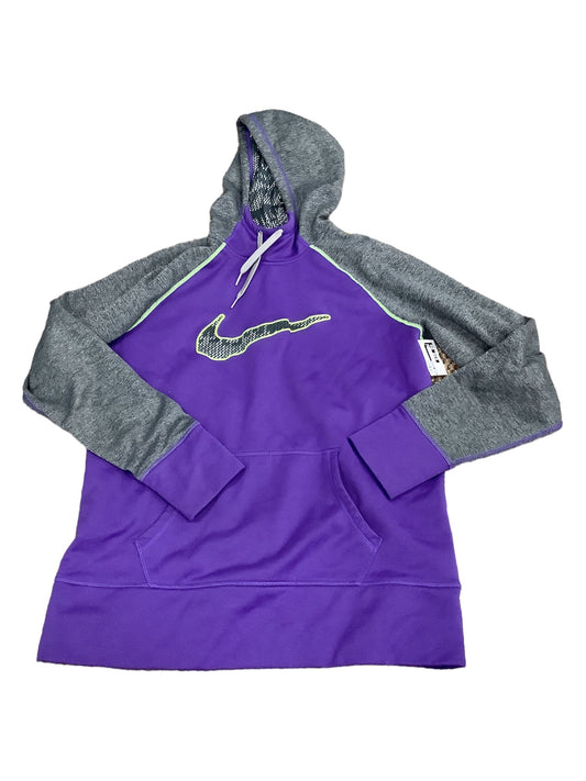 Athletic Sweatshirt Hoodie By Nike Apparel  Size: Xl