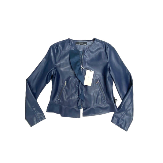 Jacket Moto By Zara Basic  Size: L