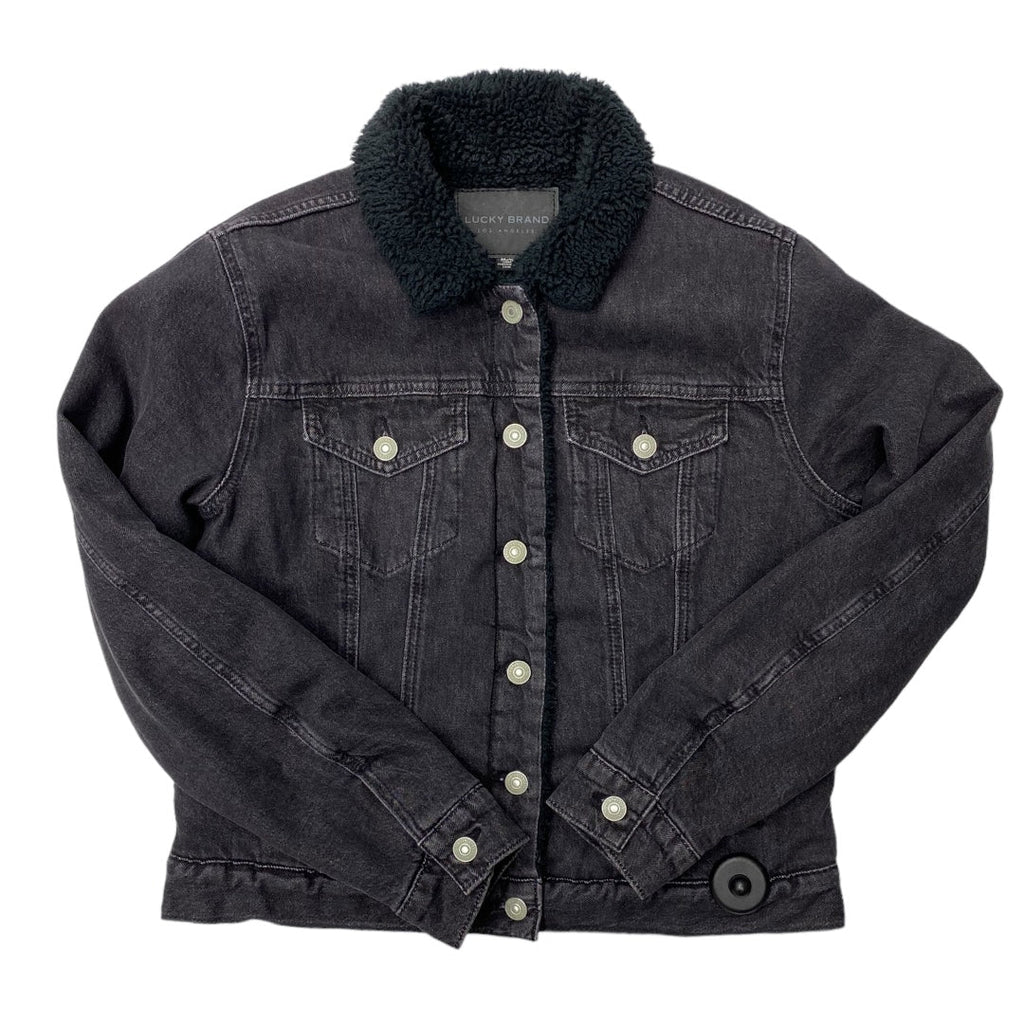 Lucky Brand, Jackets & Coats, Lucky Brand Sherpa Trucker Denim Jacket