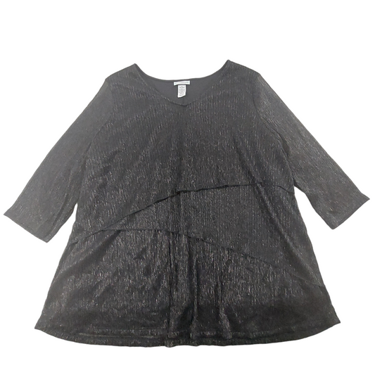 Top 3/4 Sleeve By Catherines  Size: 1x