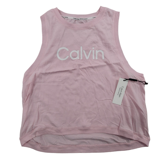 Athletic Tank Top By Calvin Klein  Size: S
