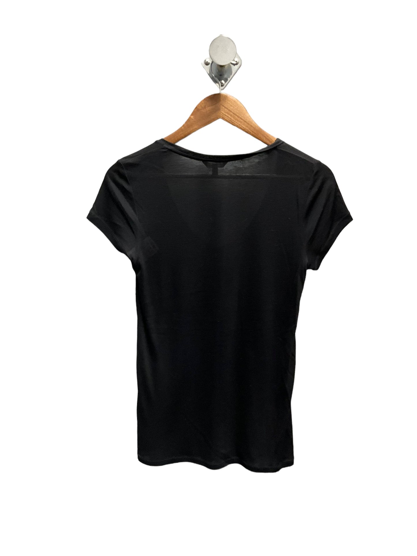Top Short Sleeve Basic By Massimo Dutti  Size: Xs