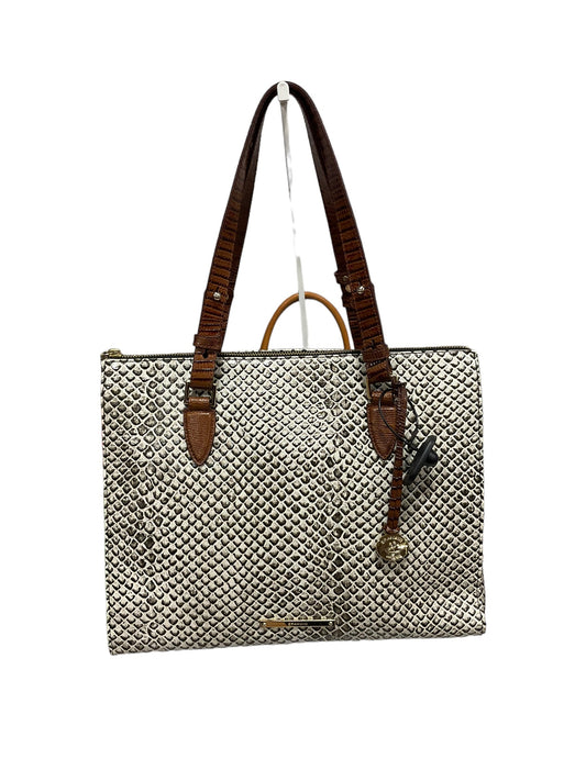 Handbag Leather By Brahmin  Size: Large