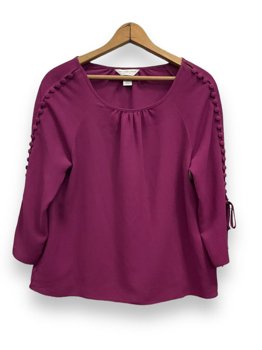 Top Long Sleeve By Christopher And Banks  Size: Petite  Medium