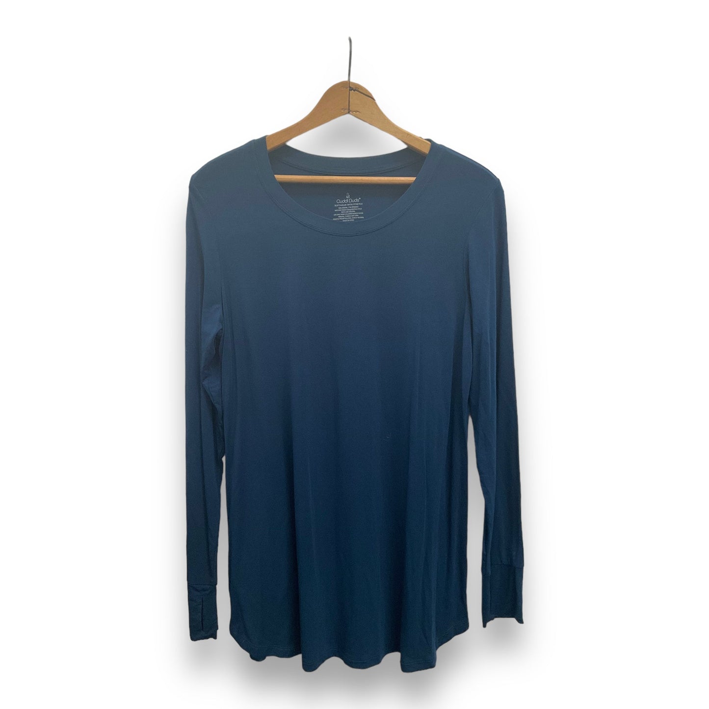 Top Long Sleeve Basic By Cuddl Duds  Size: M