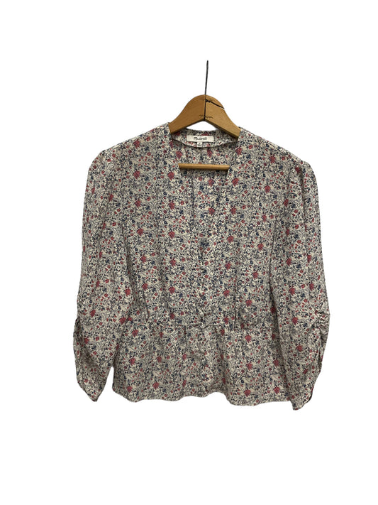 Blouse Long Sleeve By Madewell  Size: Xs