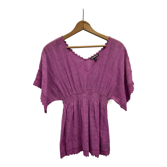 Top Short Sleeve By Express  Size: Xs