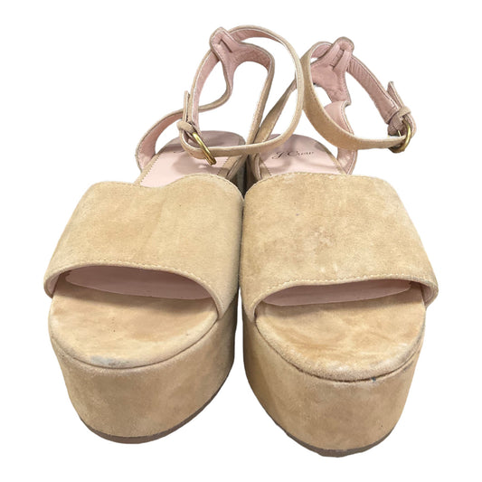 Sandals Heels Wedge By J Crew  Size: 7.5