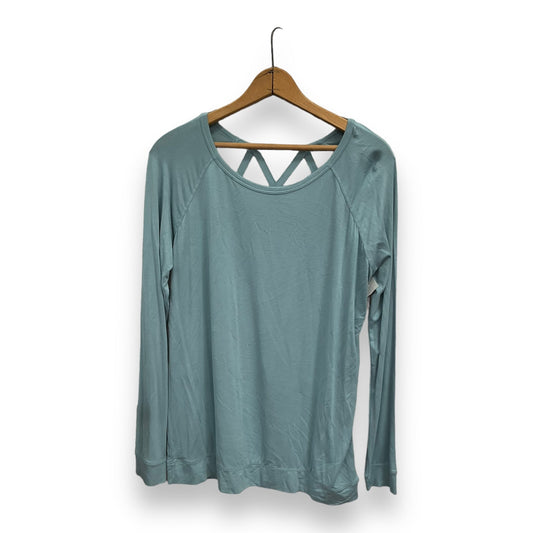 Athletic Top Long Sleeve Collar By Gaiam  Size: M