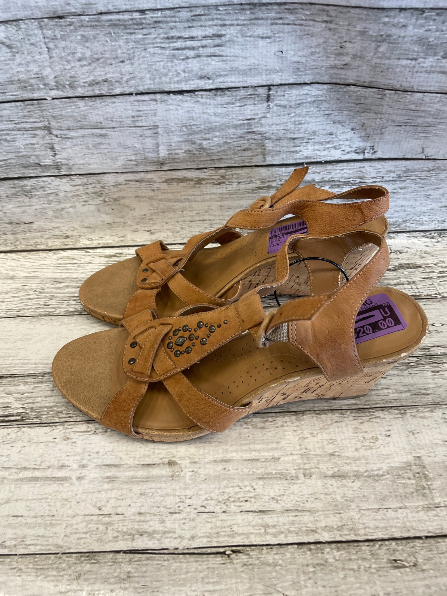 Sandals High By Clarks  Size: 7