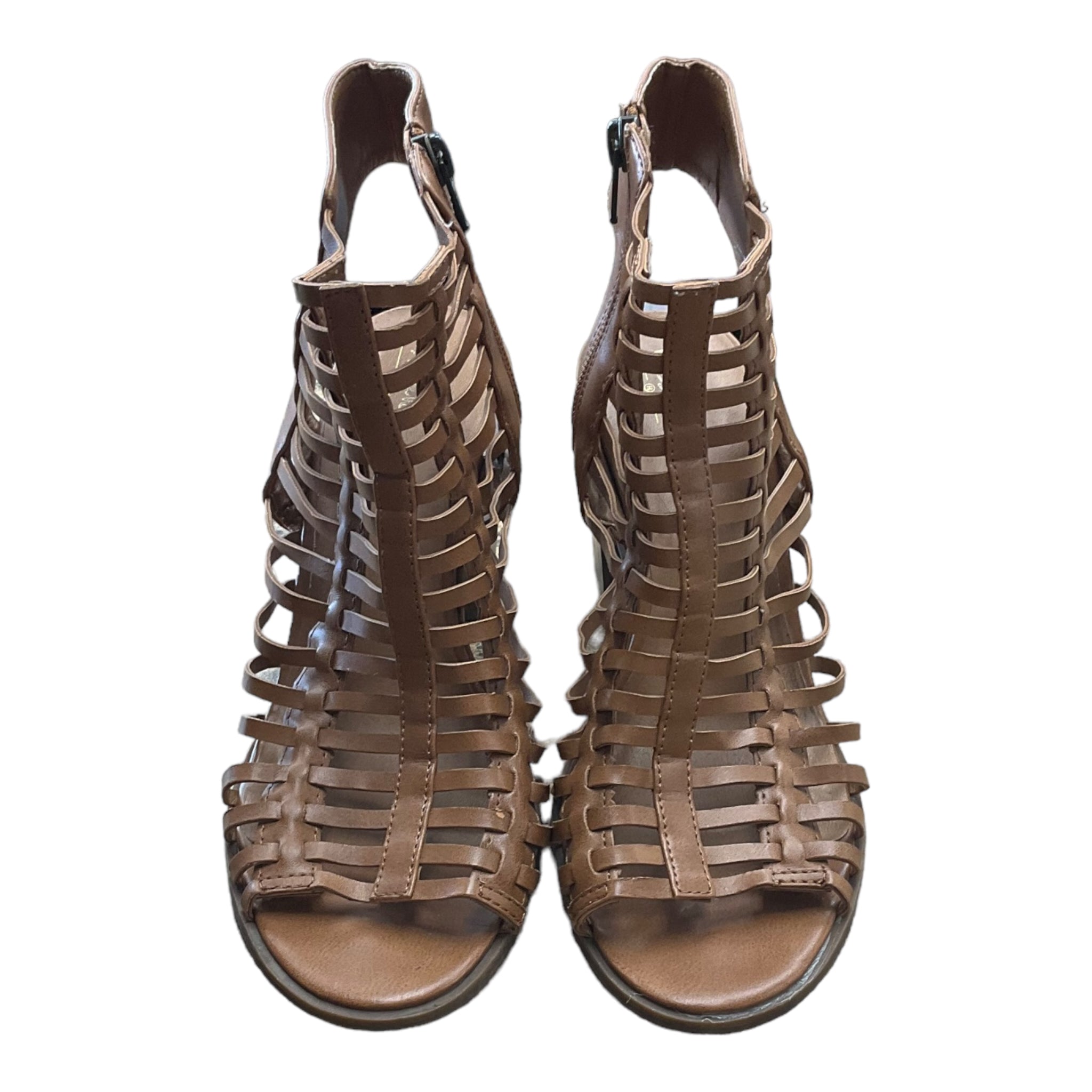 Women's Beige Strappy Sandals & Heels | Nordstrom
