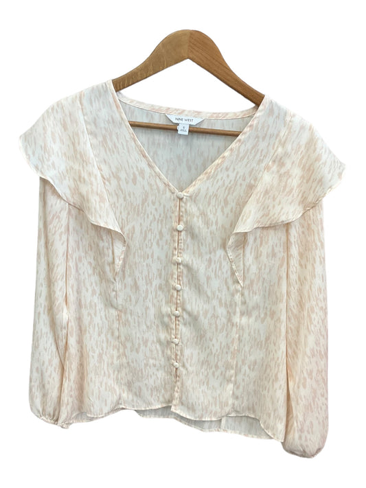 Blouse Long Sleeve By Nine West  Size: S