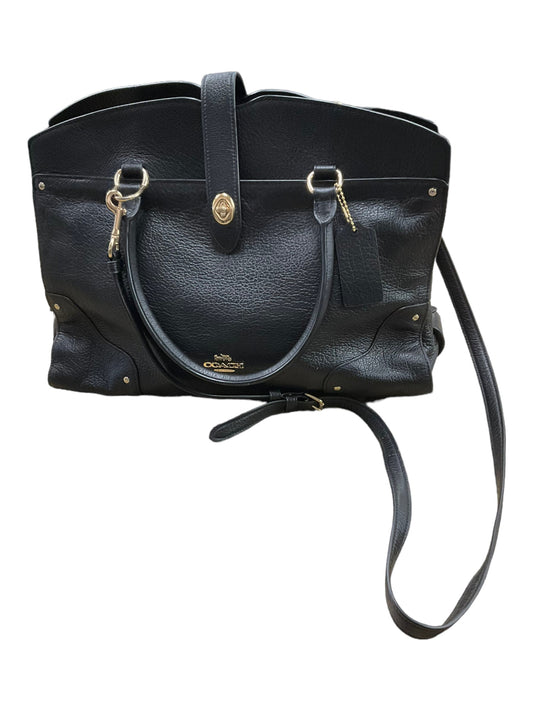 Handbag Leather By Coach O  Size: Large