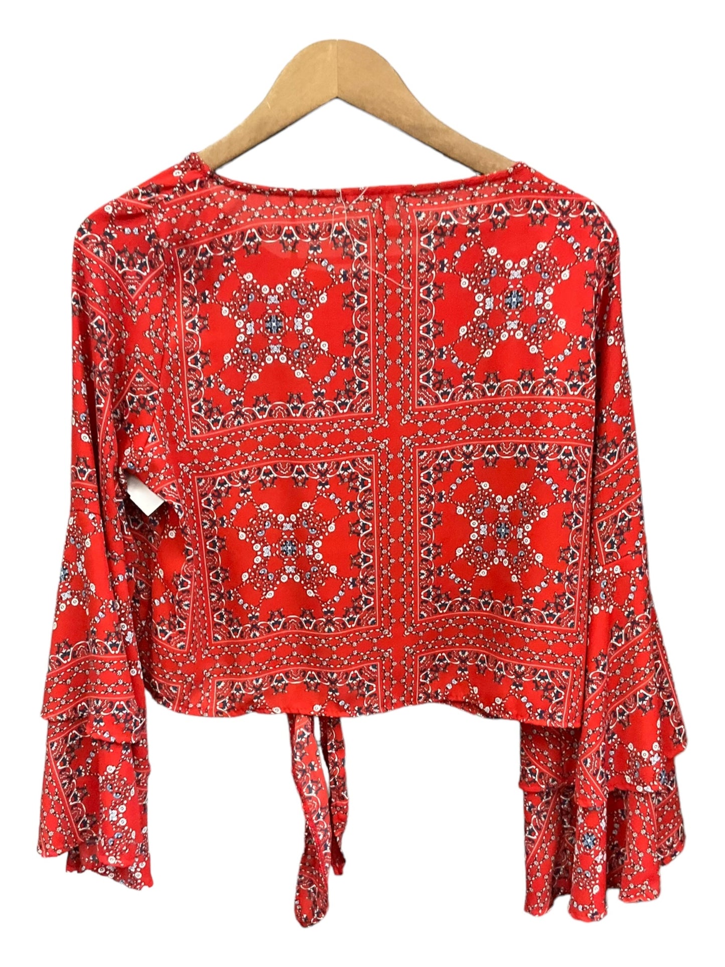 Blouse Long Sleeve By Altard State  Size: L