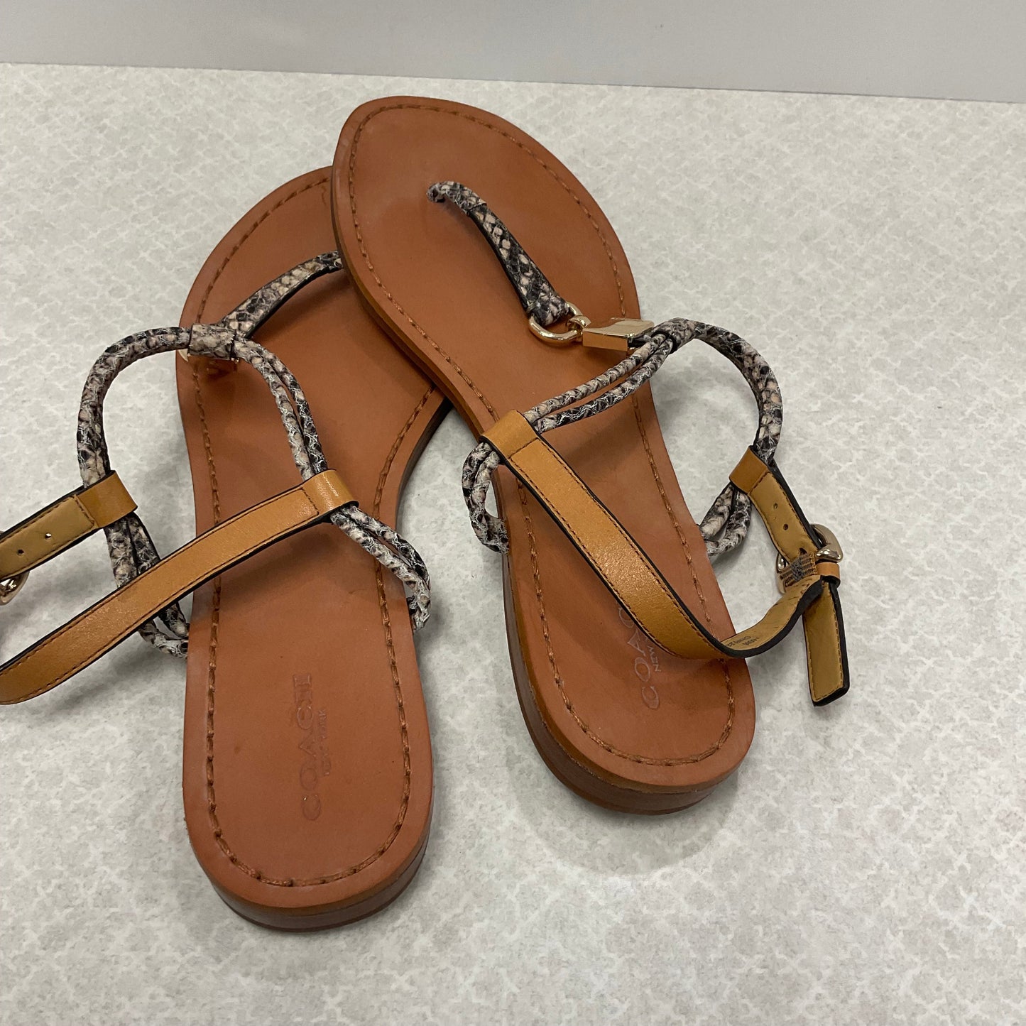 Sandals Flats By Coach  Size: 9