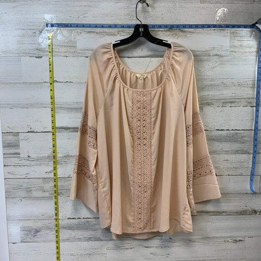 Blouse Long Sleeve By A DIVA Size: 2x