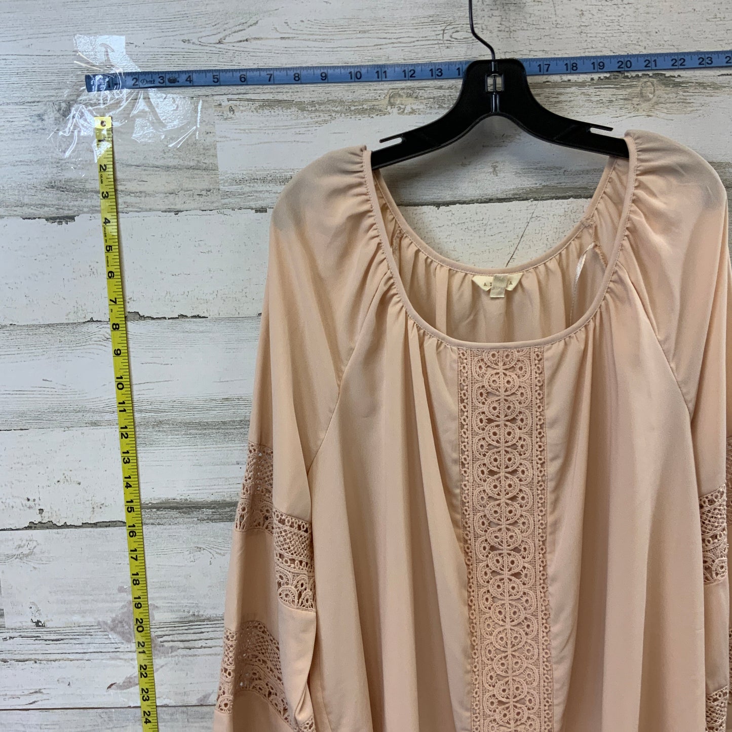 Blouse Long Sleeve By A DIVA Size: 2x