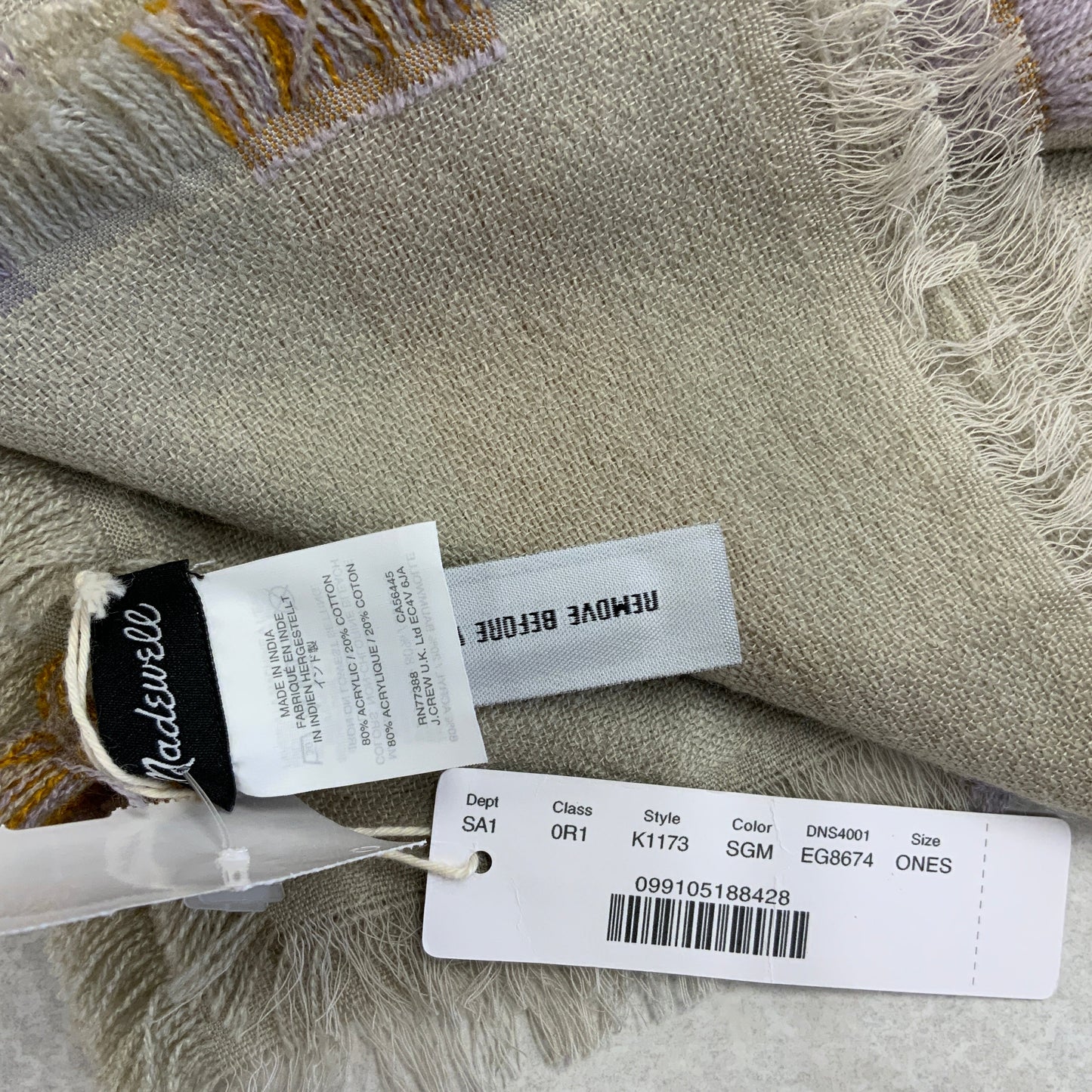 Scarf Long By Madewell