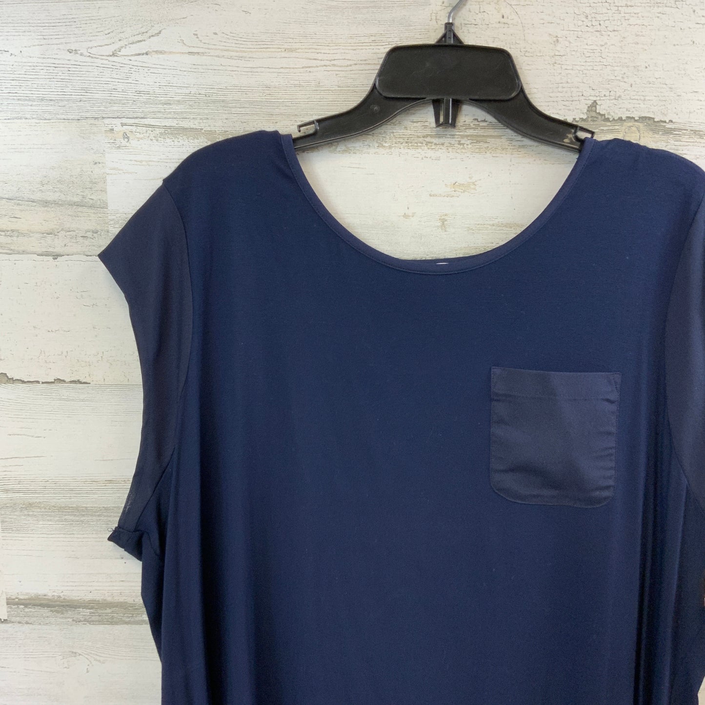 Top Short Sleeve Basic By Calvin Klein  Size: 3x