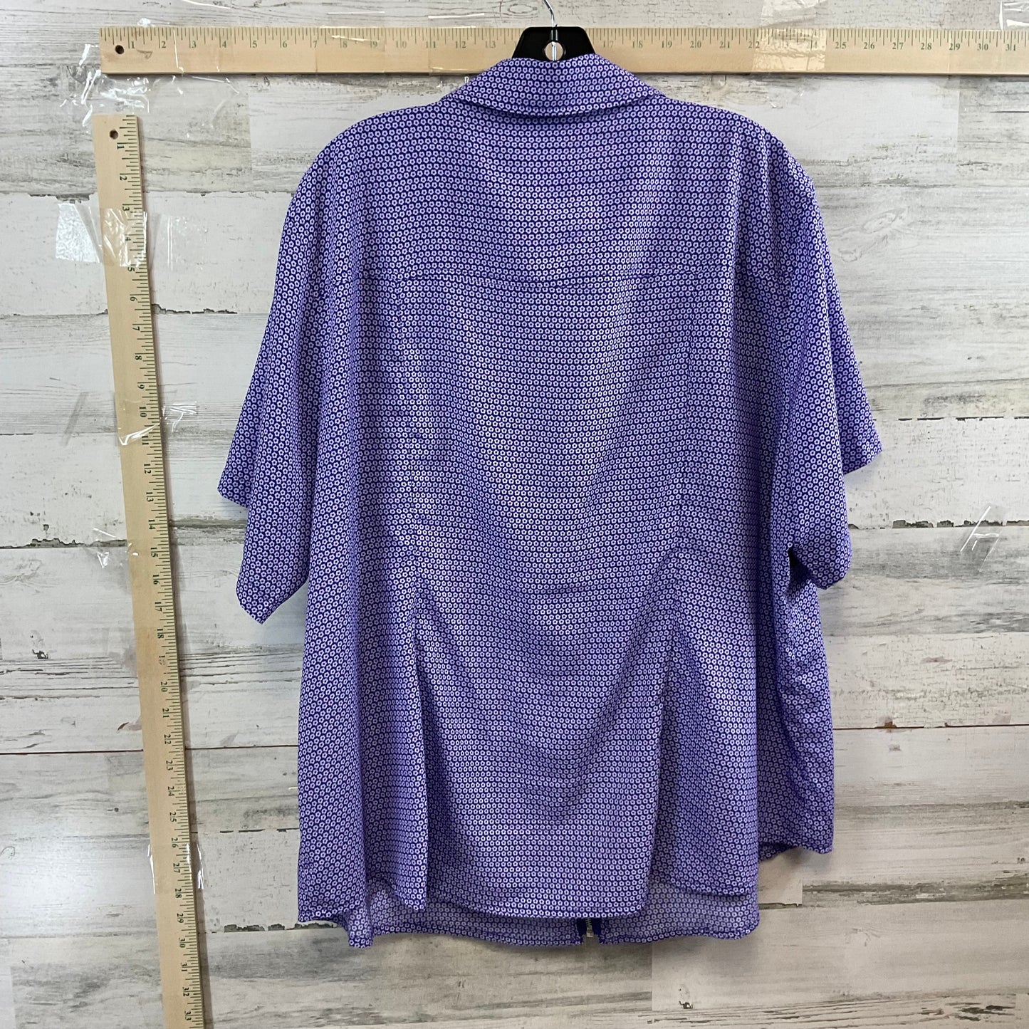 Blouse Short Sleeve By Michael By Michael Kors  Size: 3x