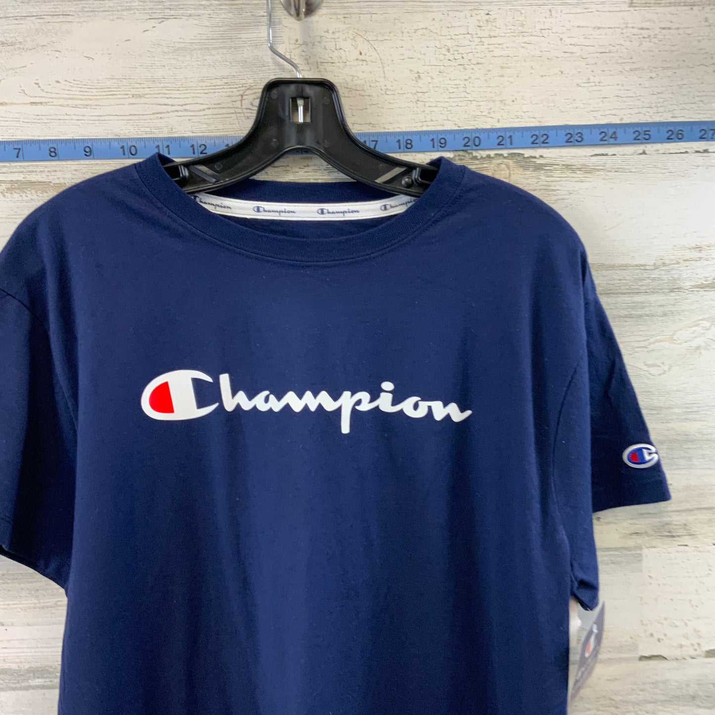 Athletic Top Short Sleeve By Champion  Size: 2x