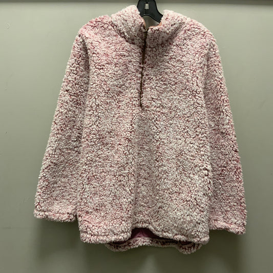 Top Long Sleeve Fleece Pullover By Entro  Size: 1x
