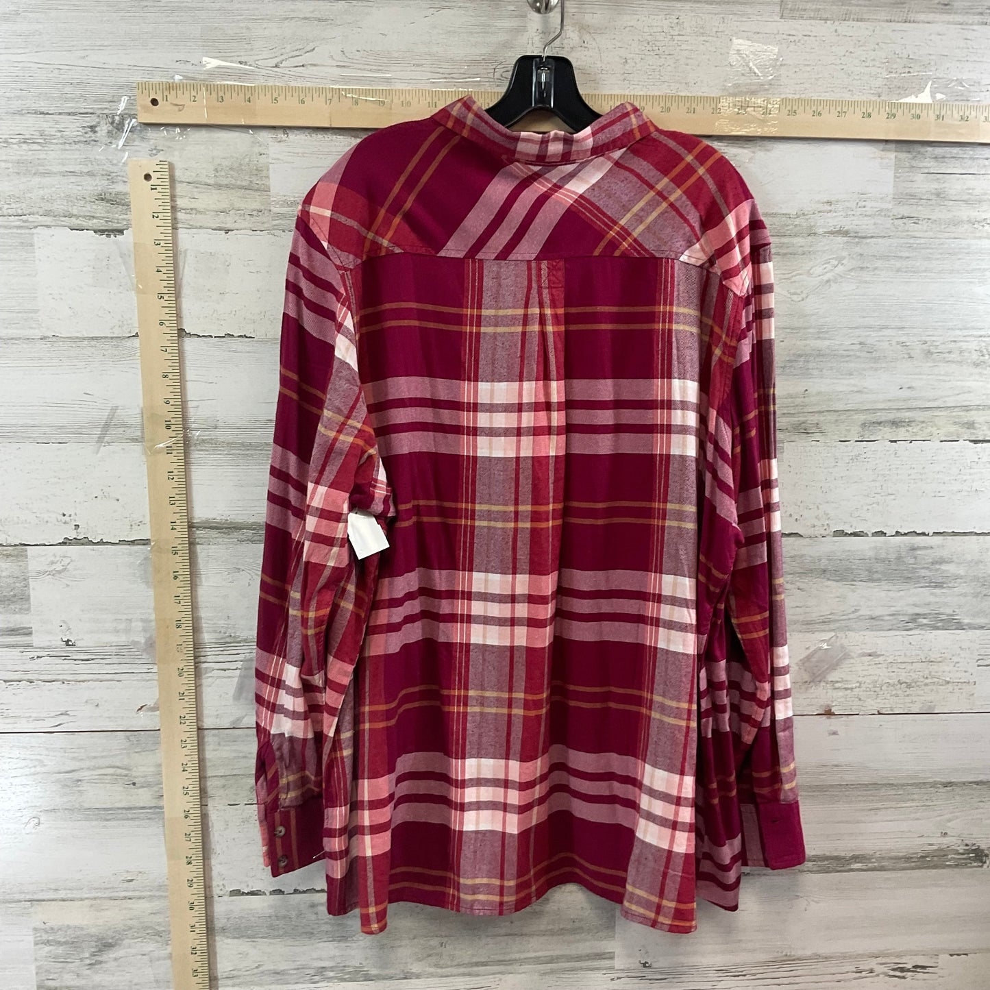 Blouse Long Sleeve By Natural Reflections  Size: 2x