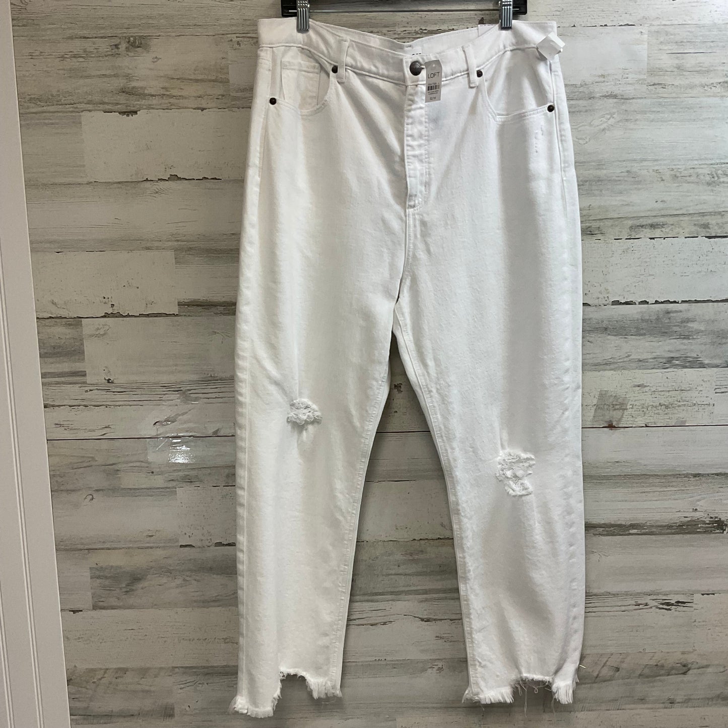 Jeans Straight By Loft  Size: 14