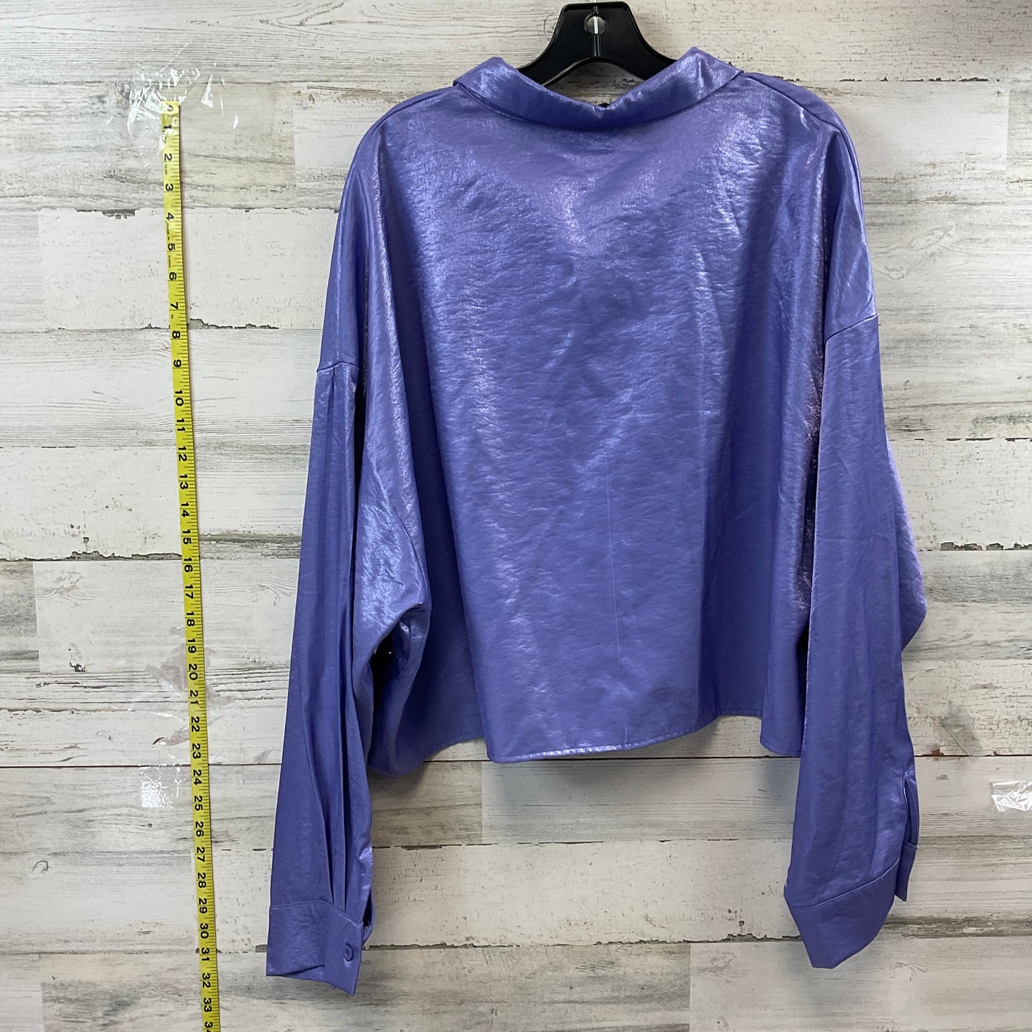 Blouse Long Sleeve By Nasty Gal  Size: 2x