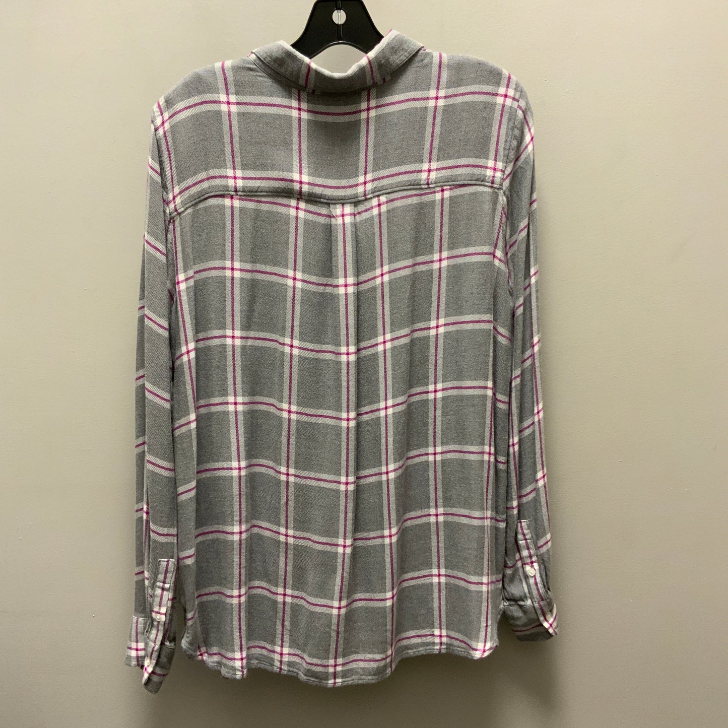 Blouse Long Sleeve By Banana Republic O  Size: L