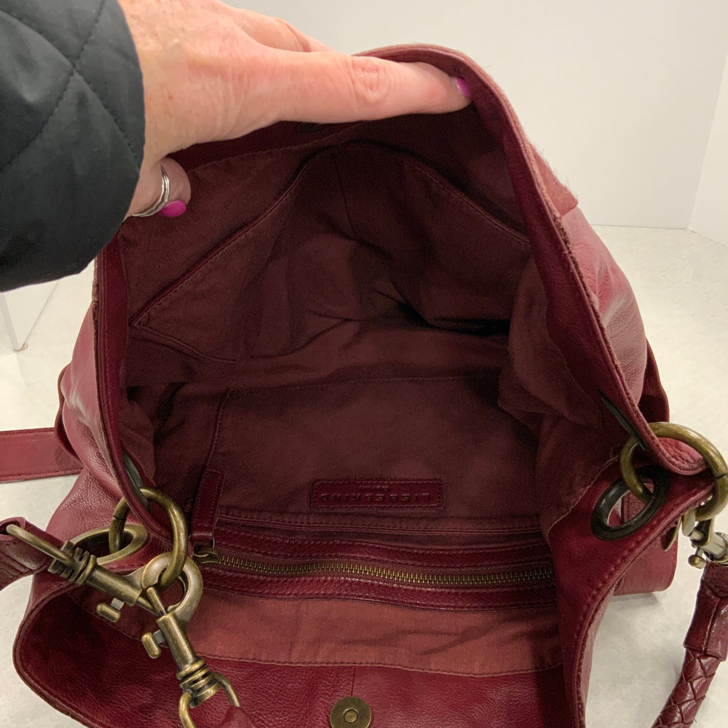 Handbag Leather By Liebeskind  Size: Medium