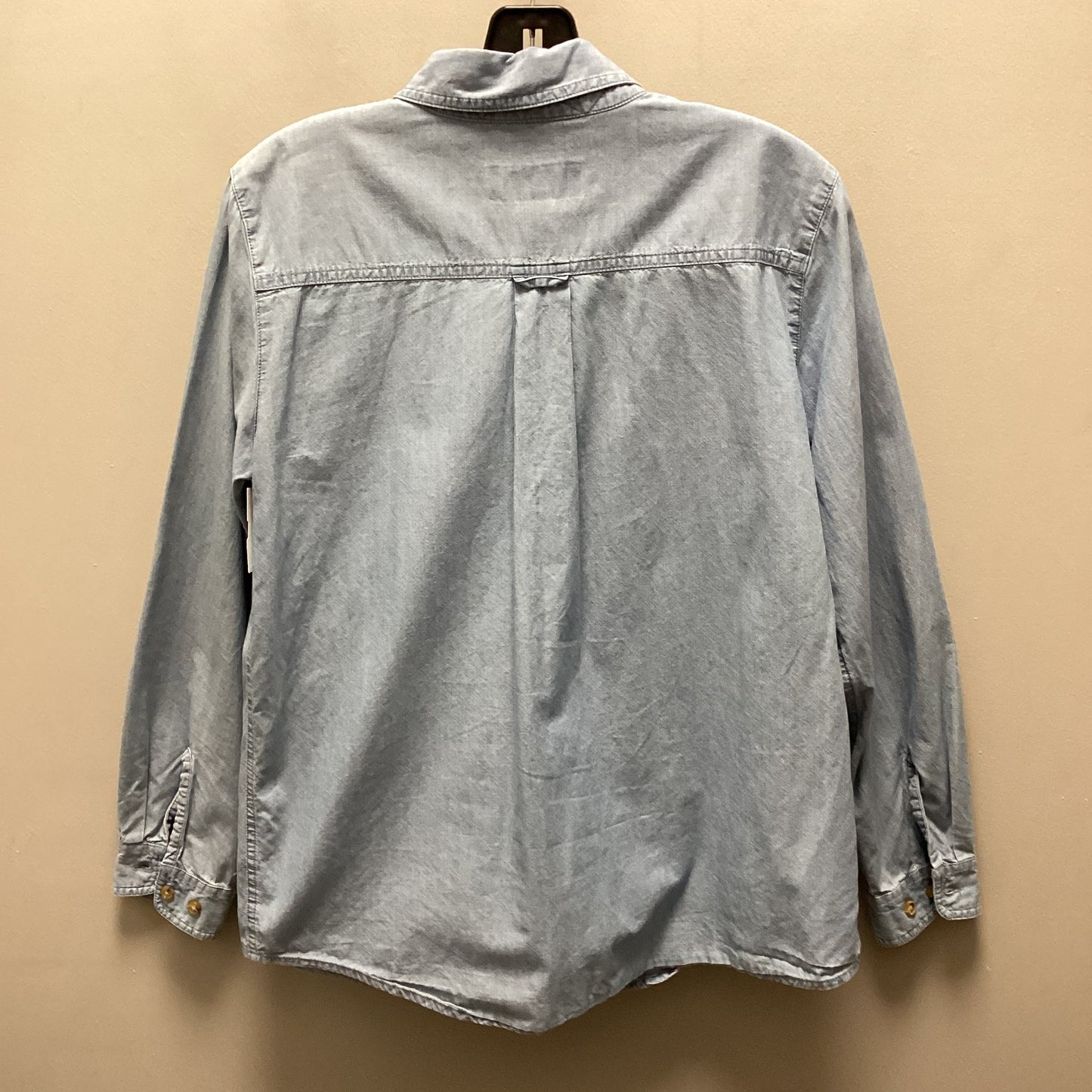 Blouse Long Sleeve By Orvis  Size: L