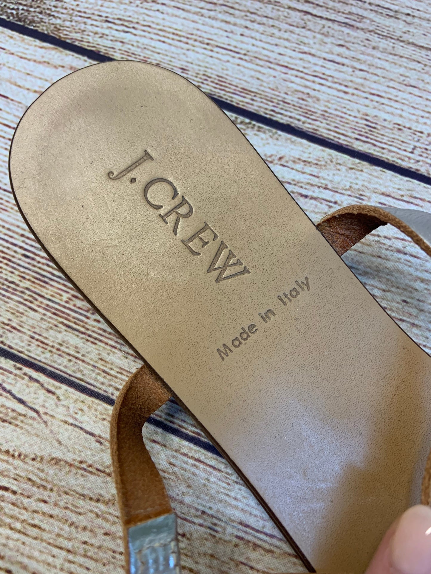 Sandals Flats By J Crew  Size: 8