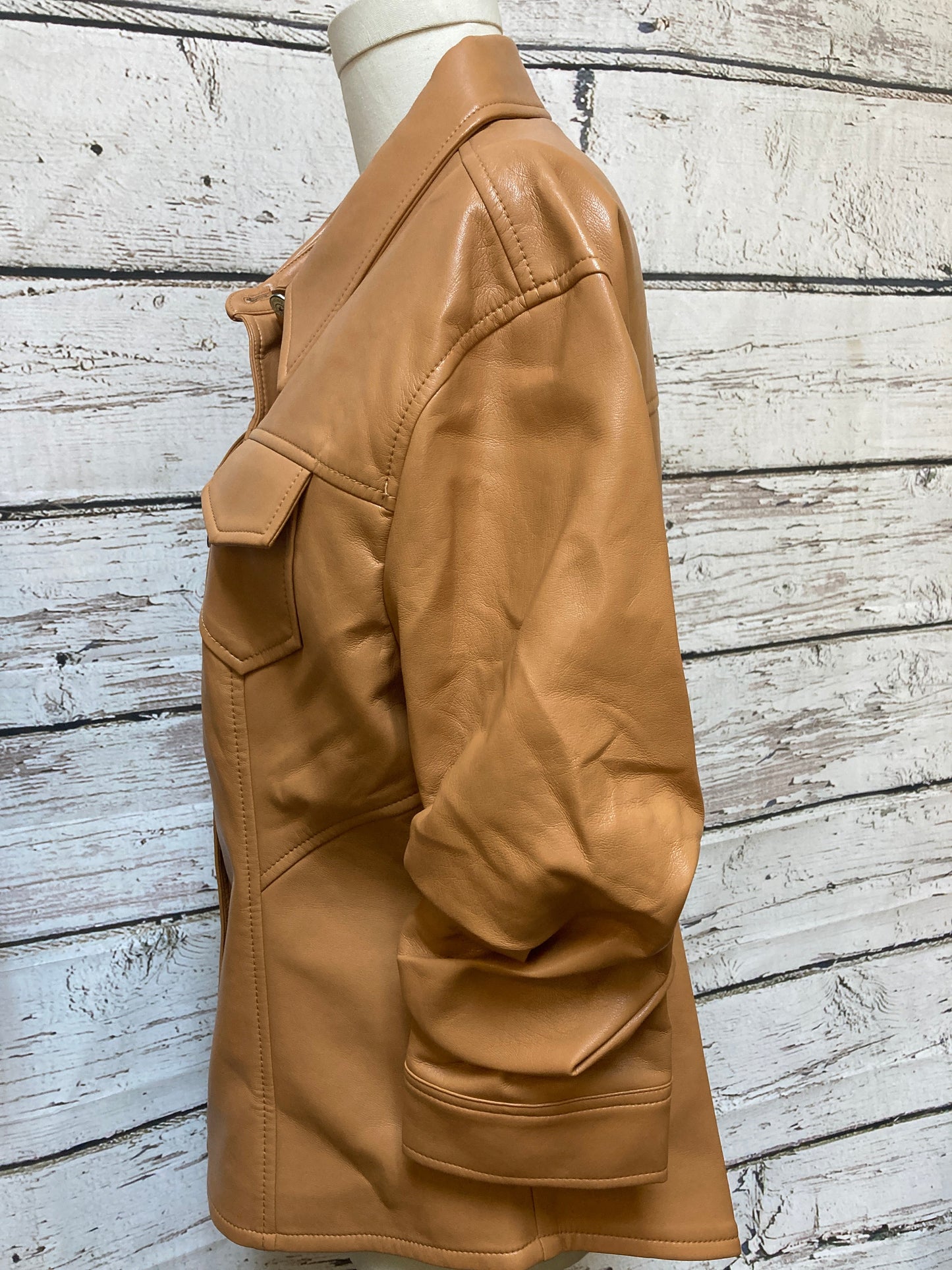 Coat Leather By Cma  Size: 14