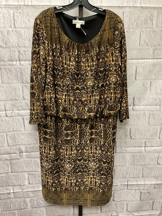 Dress Casual Midi By Coldwater Creek  Size: 22
