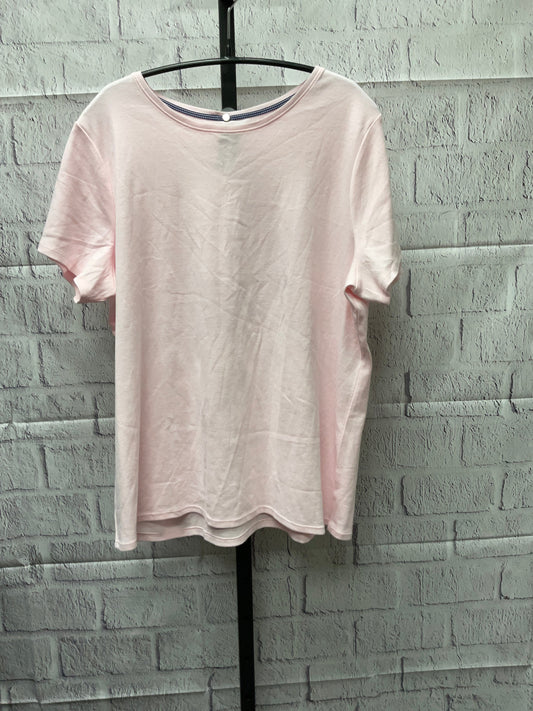 Top Short Sleeve By Croft And Barrow  Size: 2x