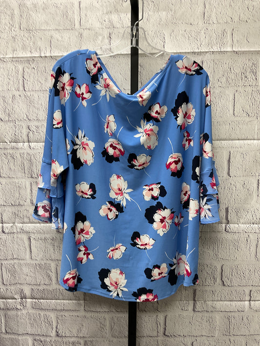 Top 3/4 Sleeve By Roz And Ali  Size: 1x
