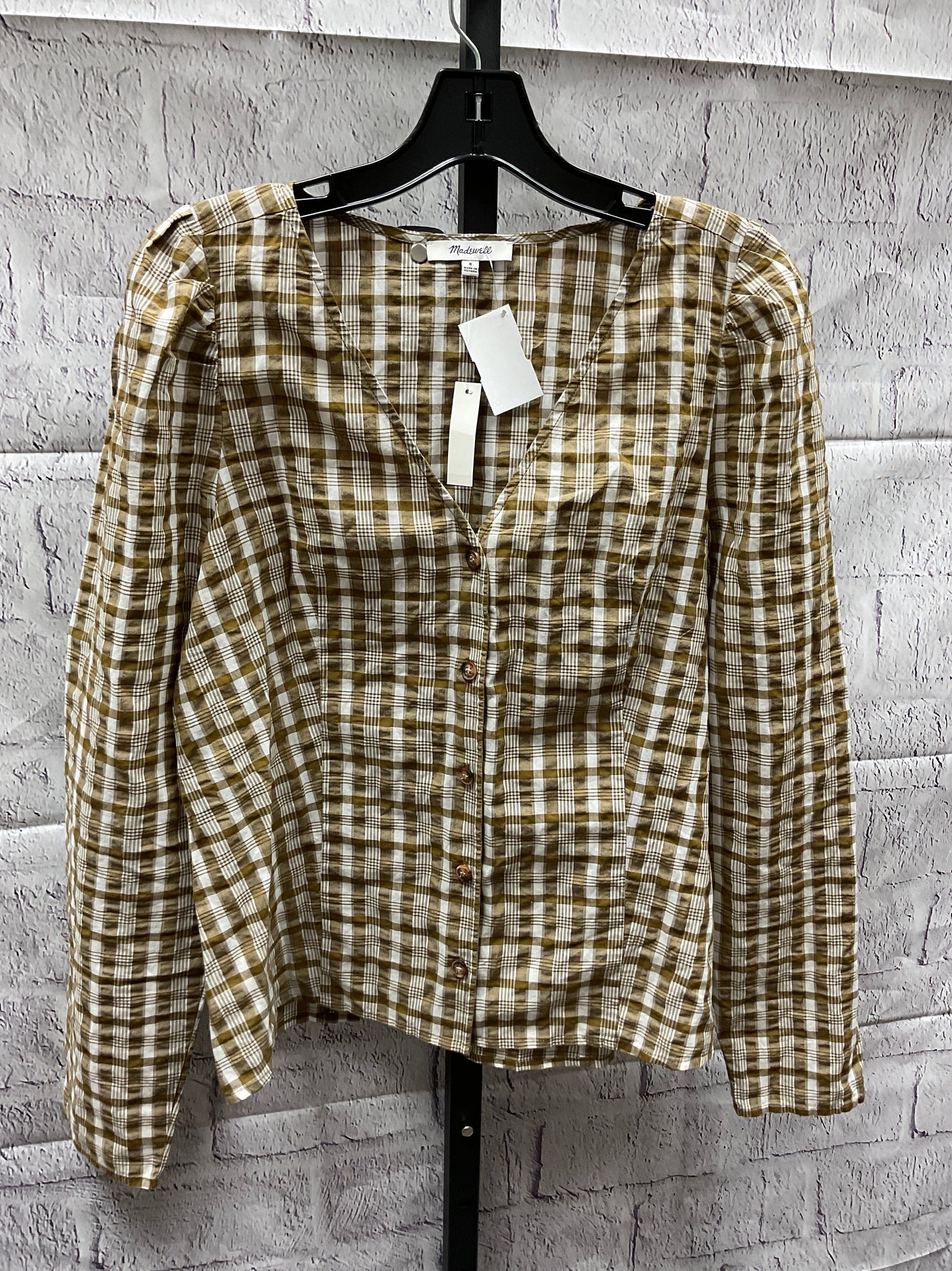 Top Long Sleeve By Madewell  Size: M