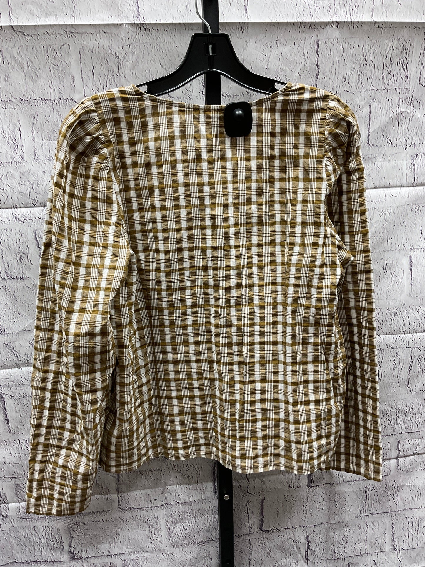 Top Long Sleeve By Madewell  Size: M