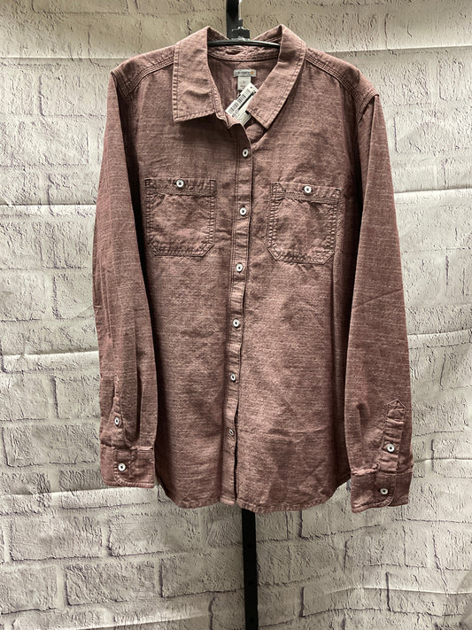 Top Long Sleeve By Carhart  Size: L